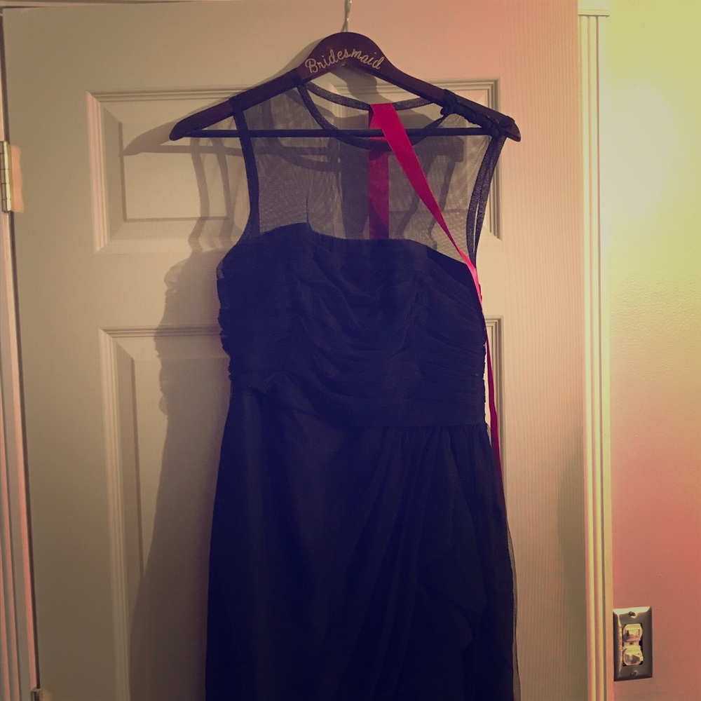 Vera Wang White Bridemaids Dress